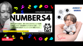 花咲親爺のナンバーズ４予想